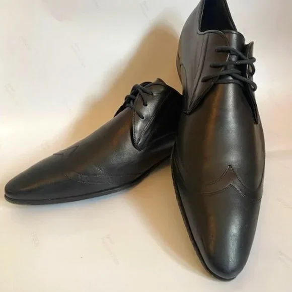 Gucci | Shoes | Gucci Brogues Wingtips Black Eu 4e Us 9  display picture 1